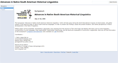 Desktop Screenshot of 52ica.etnolinguistica.org